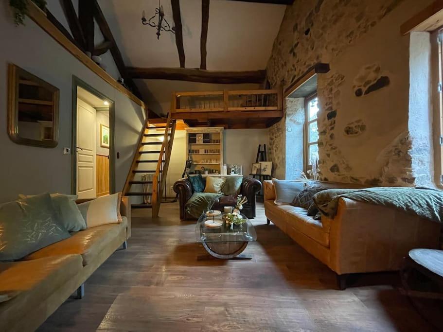Maison Vigneron - Maison Et Studio Saint-Didier-sur-Beaujeu Экстерьер фото